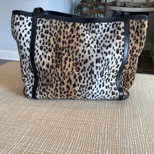 Max New York leopard bag